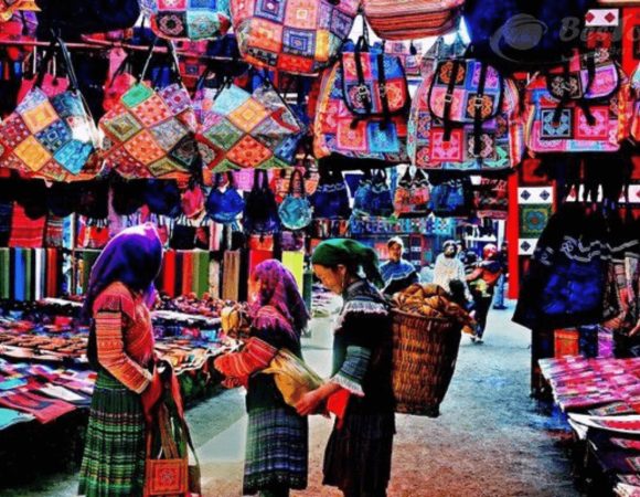 Visita il colorato mercato delle minoranze etniche del Vietnam nelle montagne di Bac Ha