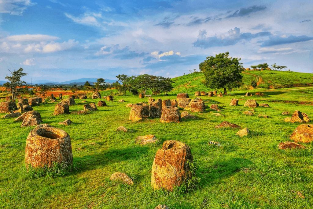 Campo di giare in Laos: curiosità sul Laos