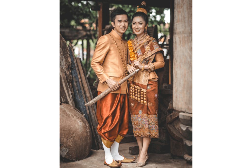 Costume tradizionale del Laos