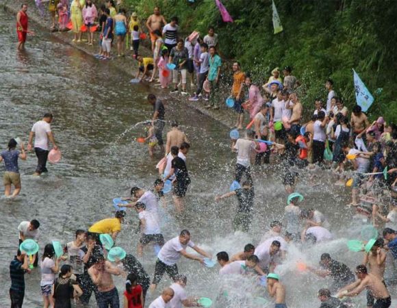 La festa del Capodanno in Cambogia, Laos, Myanmar e Thailandia