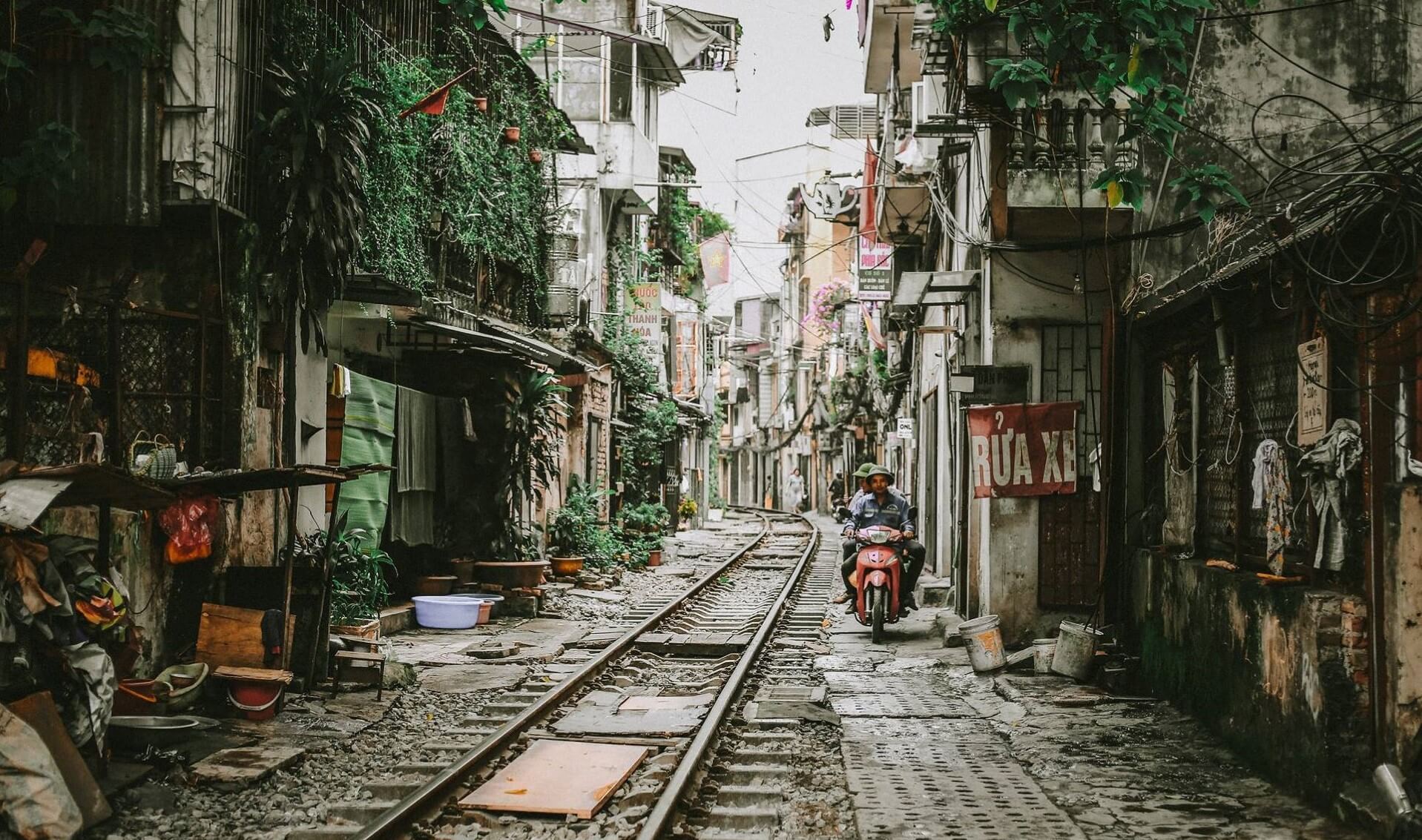 Il quartiere vecchio di Hanoi