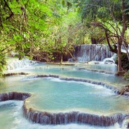 Kuang sy waterfall