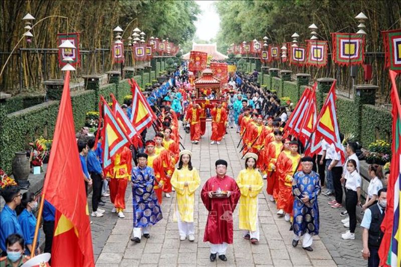 Festa Dei Re Hung - Una Delle Festival In Vietnam. Fonte- Ttxvn