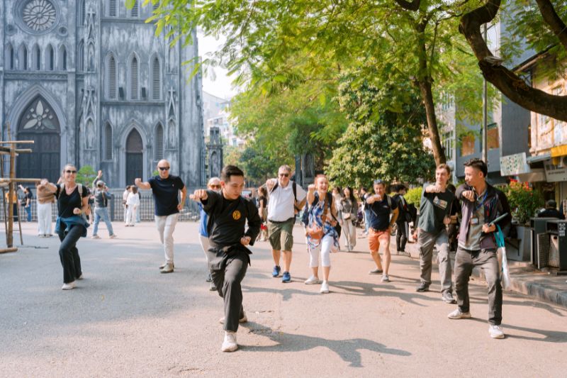 Iniziazione alle Arti Marziali a Hanoi, Vietnam