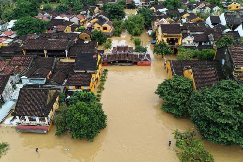 Hoi An – Inundaciones en Vietnam 2025. Fuente: Tuoi Tre (https://tuoitre.vn/)